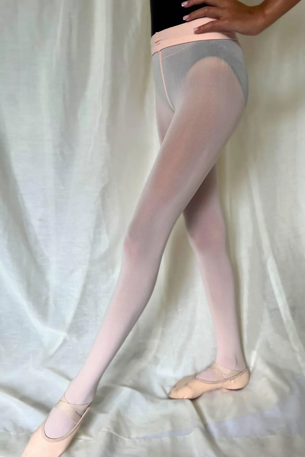 Girls Ballet Tights - Convertible