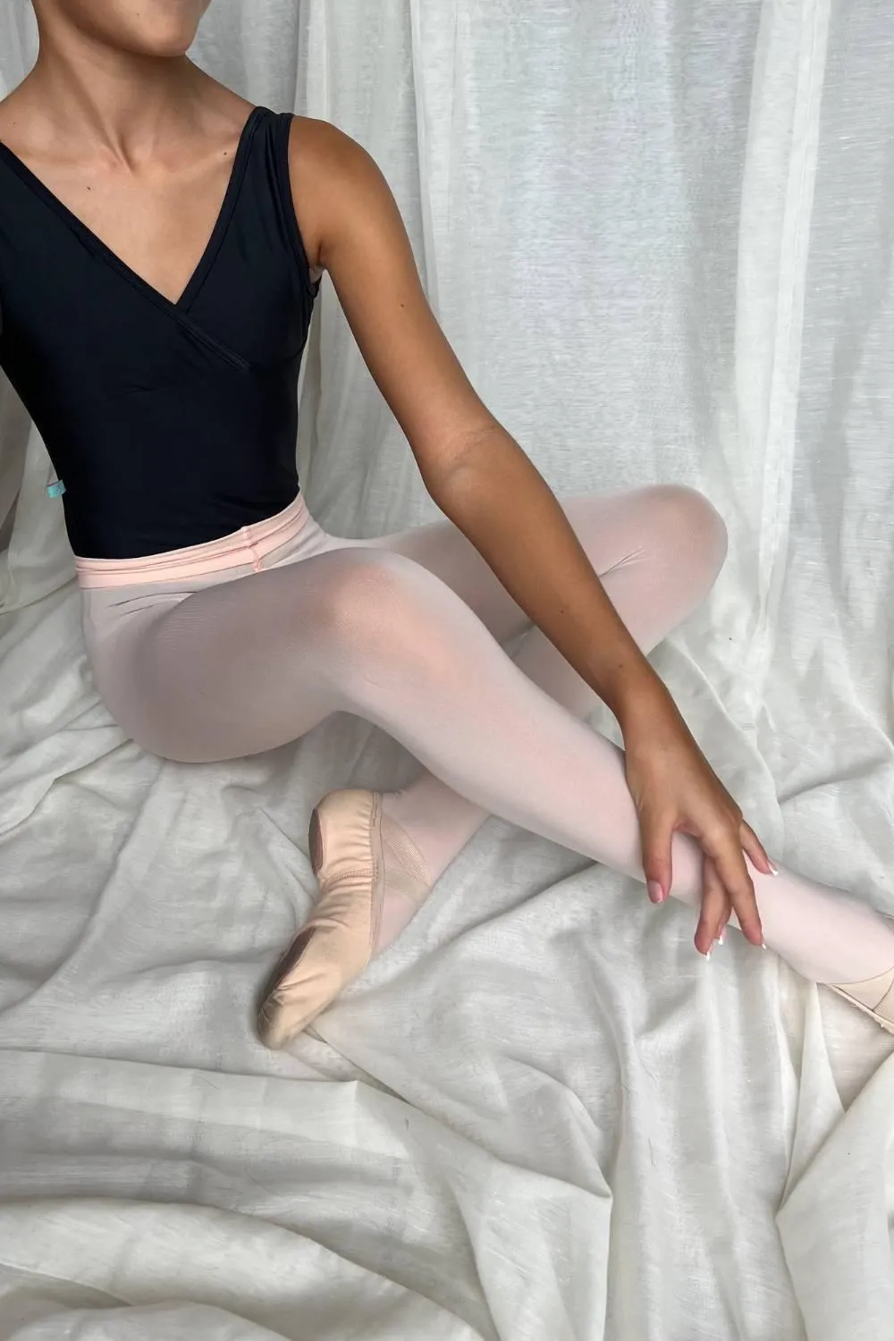 Girls Ballet Tights - Convertible