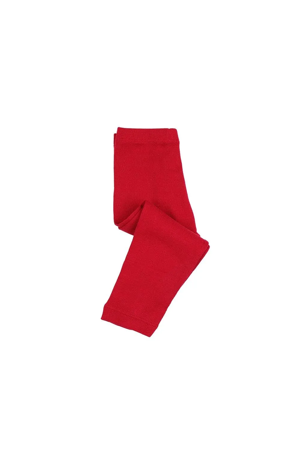 Girls Basic Red Tights