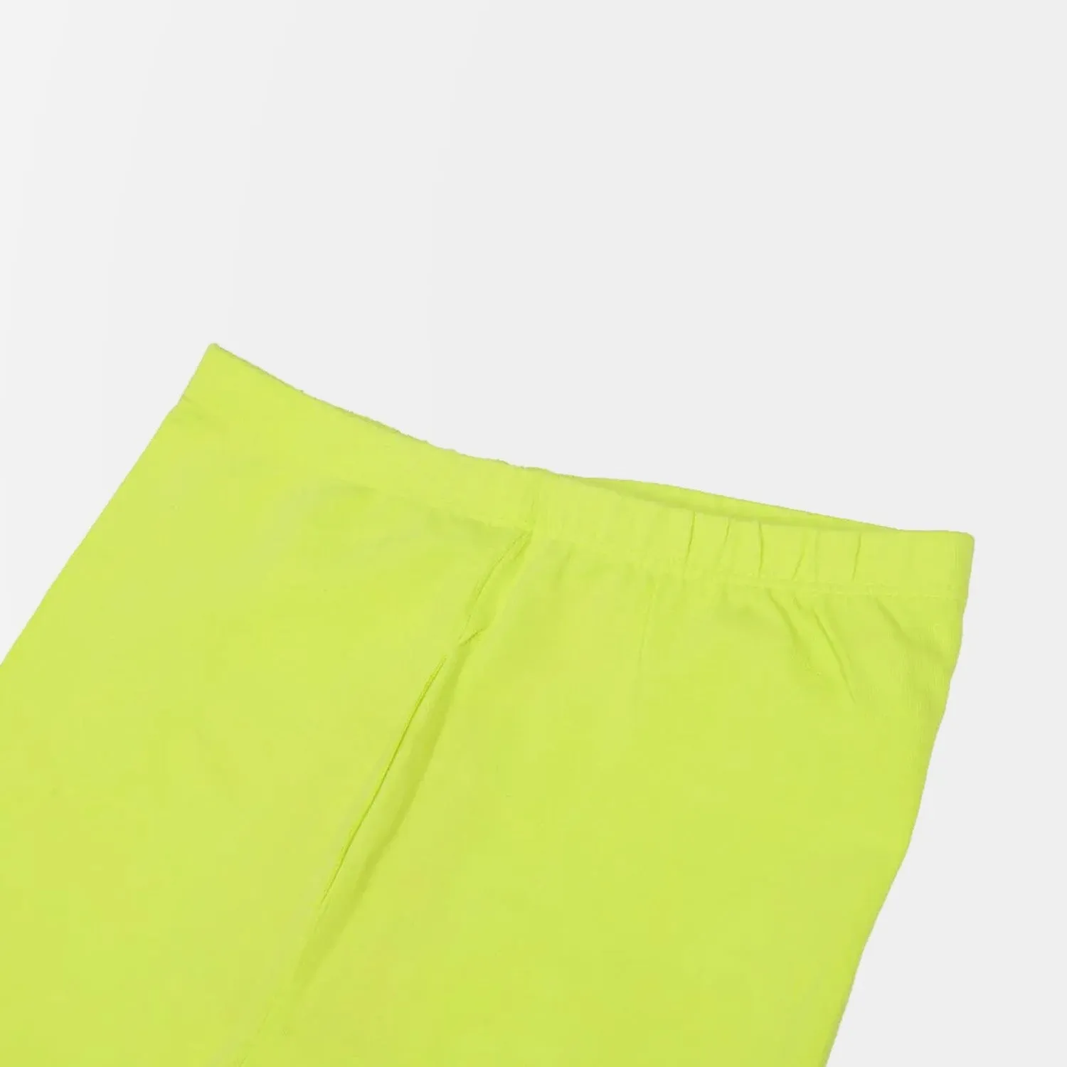 Girls Basic Tights - Neon Green