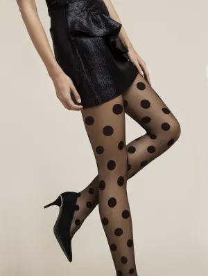 Giulietta Polka Dot Patterned Tights