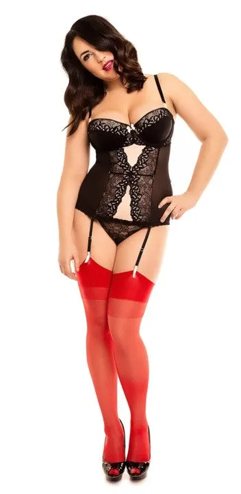 Glamory Curvy Plus Size Perfect 20 Stocking 50131