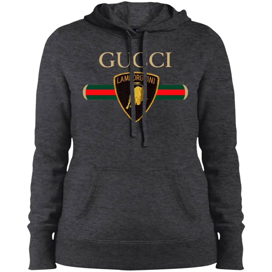 Gucci Lamborghini T-shirt Women Hooded Sweatshirt