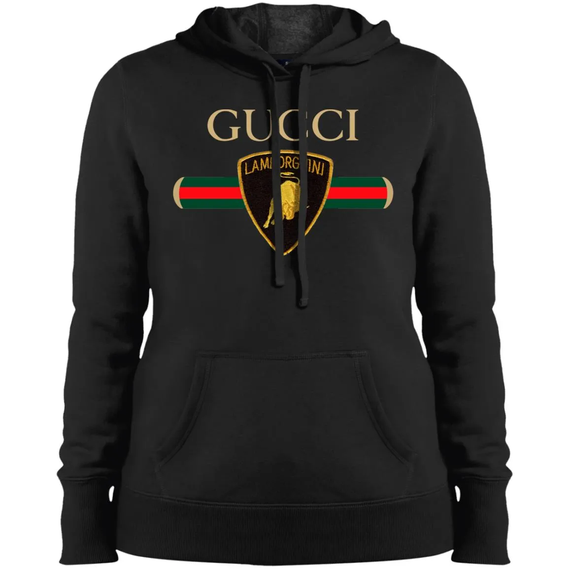 Gucci Lamborghini T-shirt Women Hooded Sweatshirt