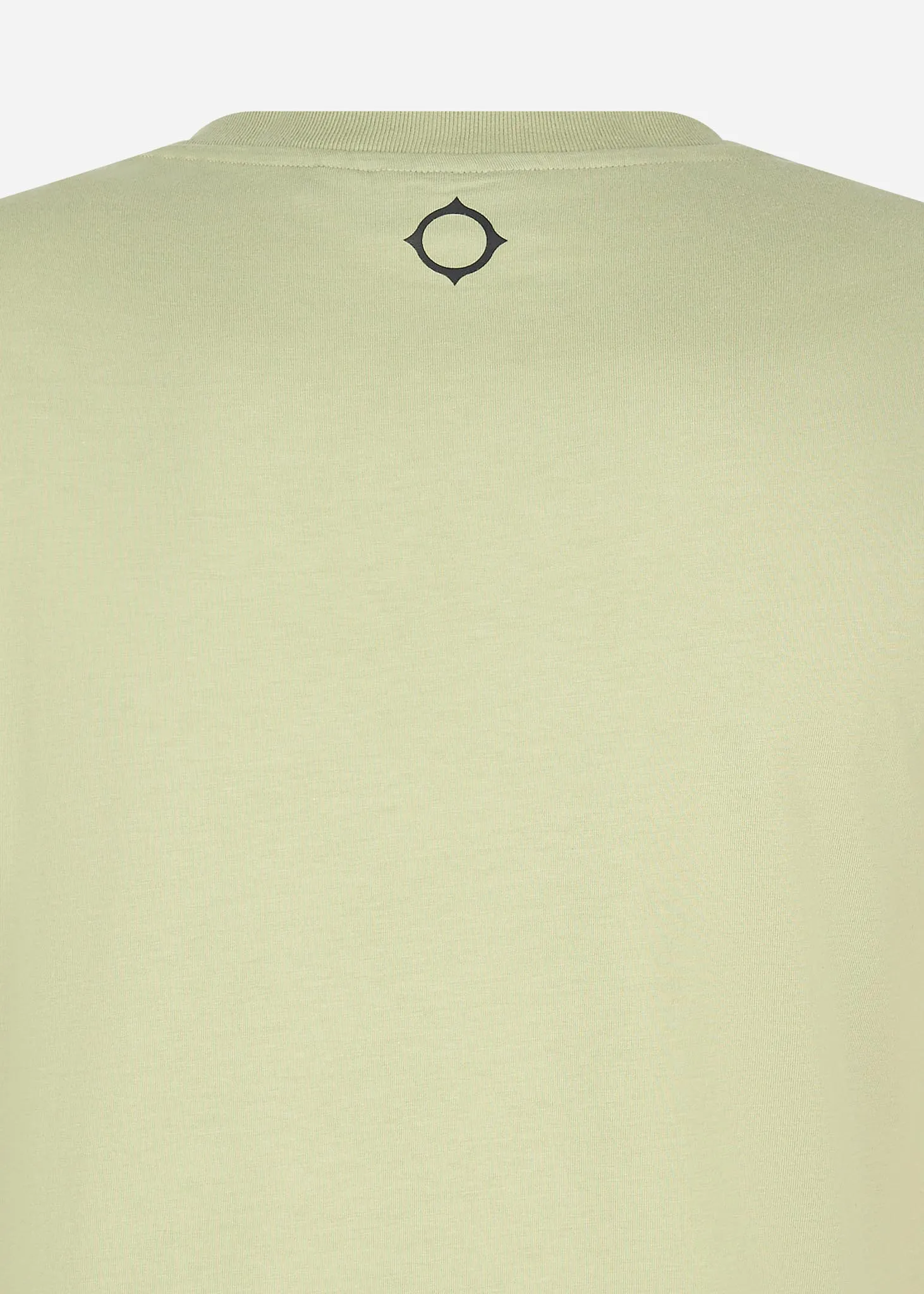 Half body print tee - tea