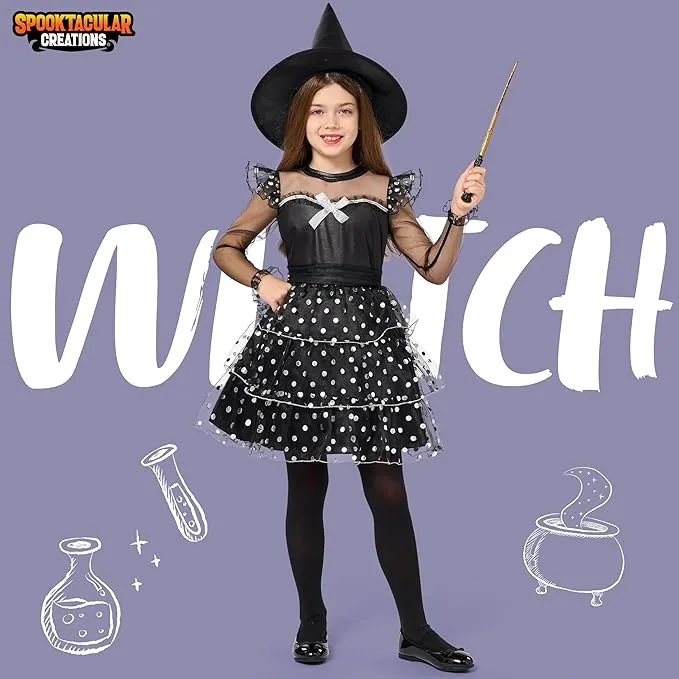 Halloween Kids Witch Costume