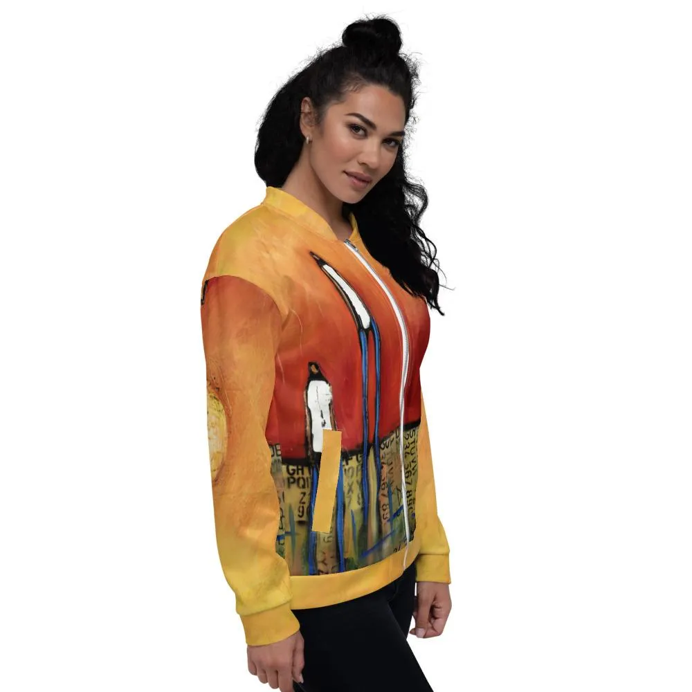 Here Comes the Sun Unisex Bomber Jacket