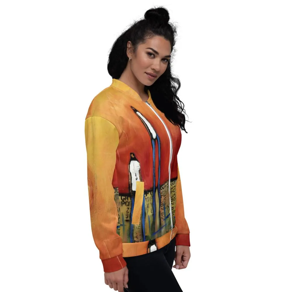 Here Comes the Sun Unisex Bomber Jacket