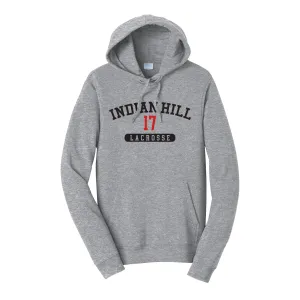 Indian Hill Boys Lacrosse 2022 Mandatory Player Pack - Port & Company® - Port & Company® Fan Favorite™ Fleece Pullover Hooded Sweatshirt (Athletic Heather)