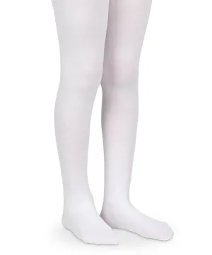 Jefferies Socks Pima Cotton Tights 1 Pair - White