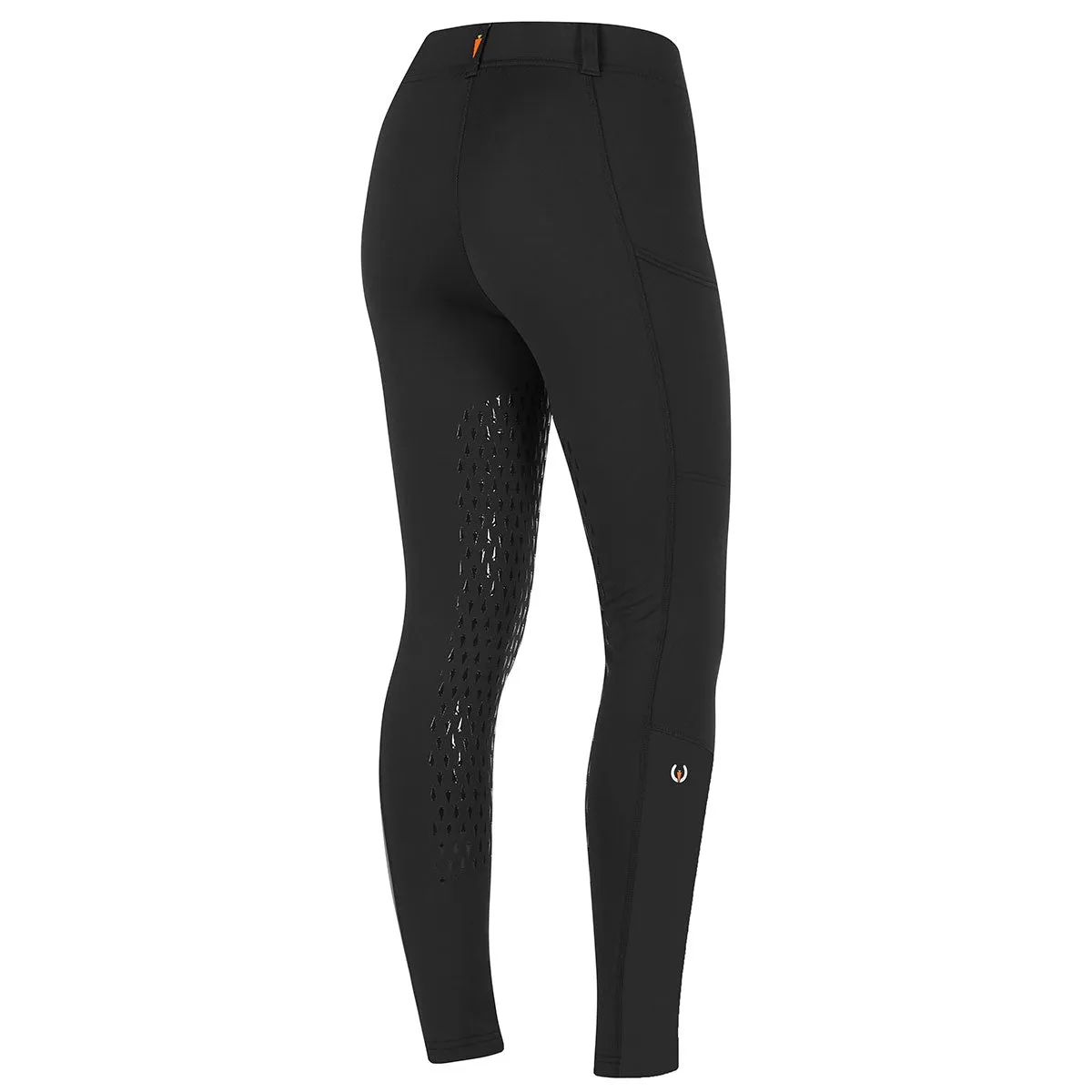 Kerrits Thermo Tech Full Leg Girls Winter Riding Tight - Black