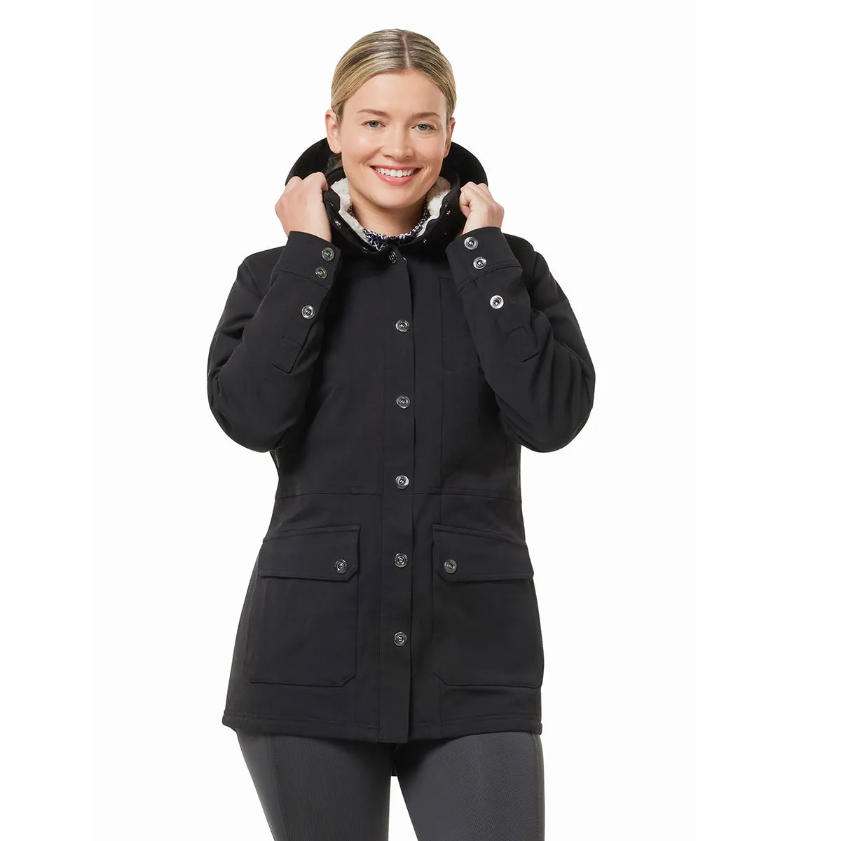 Kerrits Winter Workhorse Ladies Barn Jacket - Black