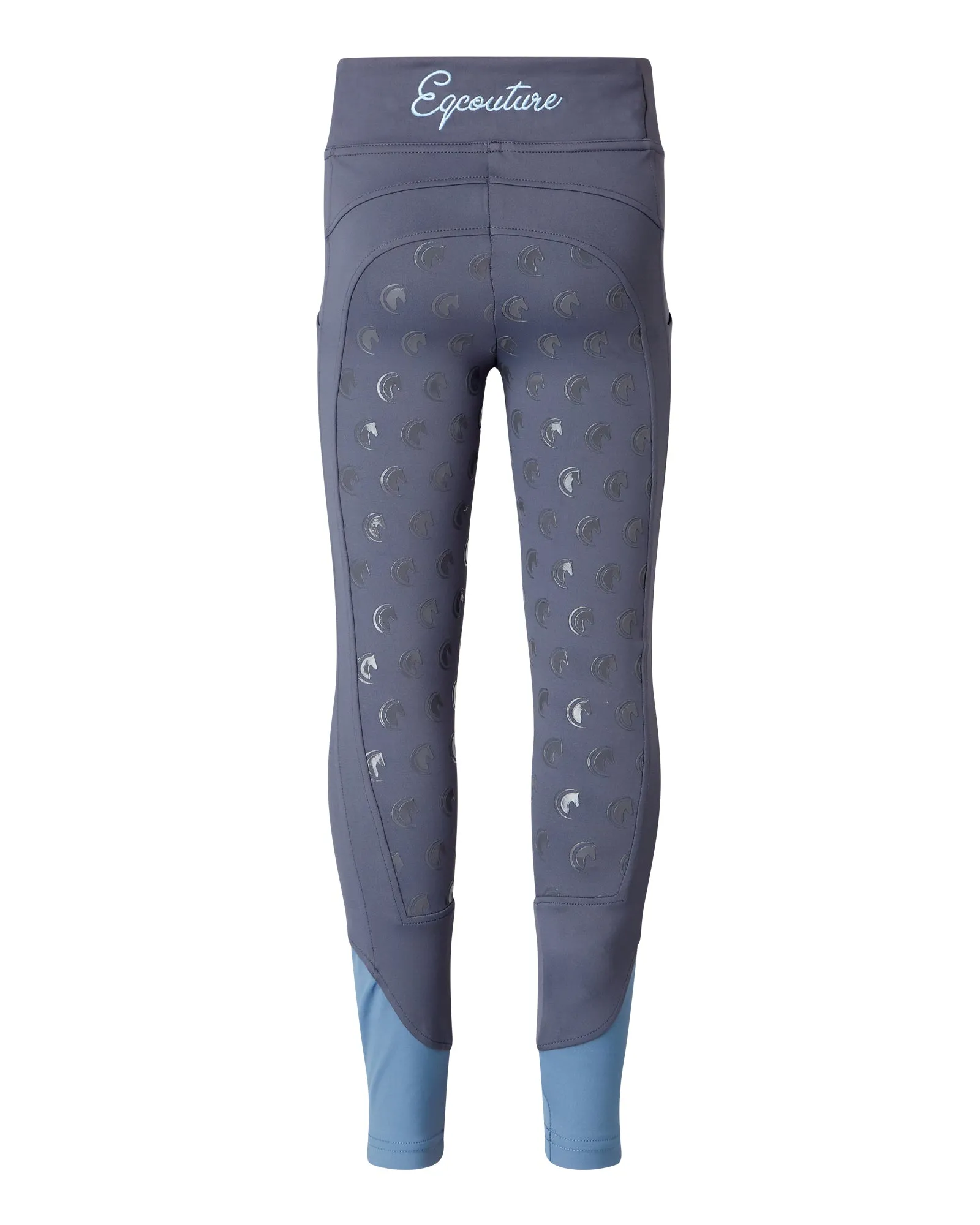 Kids / Children’s Grey Riding Leggings with Pockets - URBAN SLATE