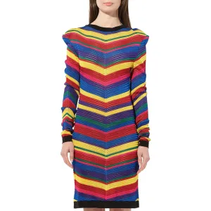 Knit Dress in Multicolor