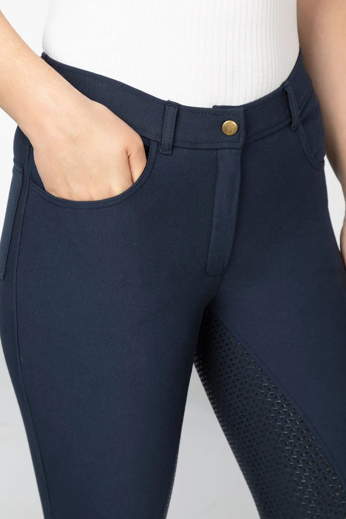 Ladies Askwith Sports Grip 'Grippy Sticky Seat' Jodhpurs