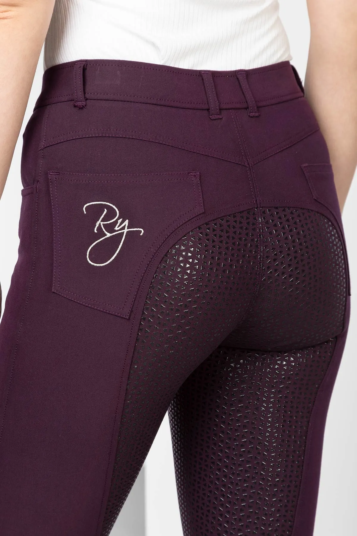 Ladies Askwith Sports Grip 'Grippy Sticky Seat' Jodhpurs