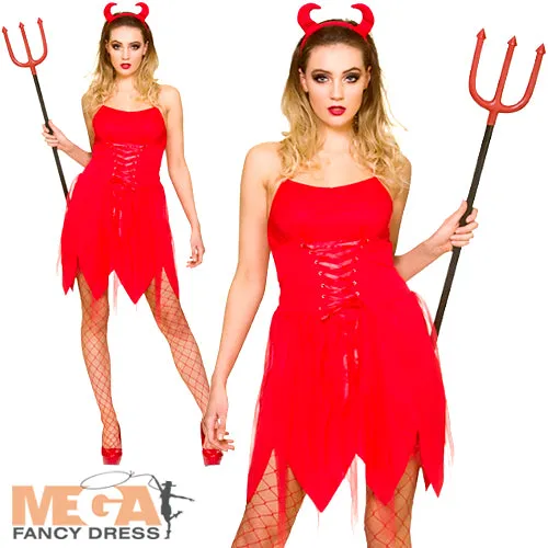 Ladies Halloween Delicious Devil Costume