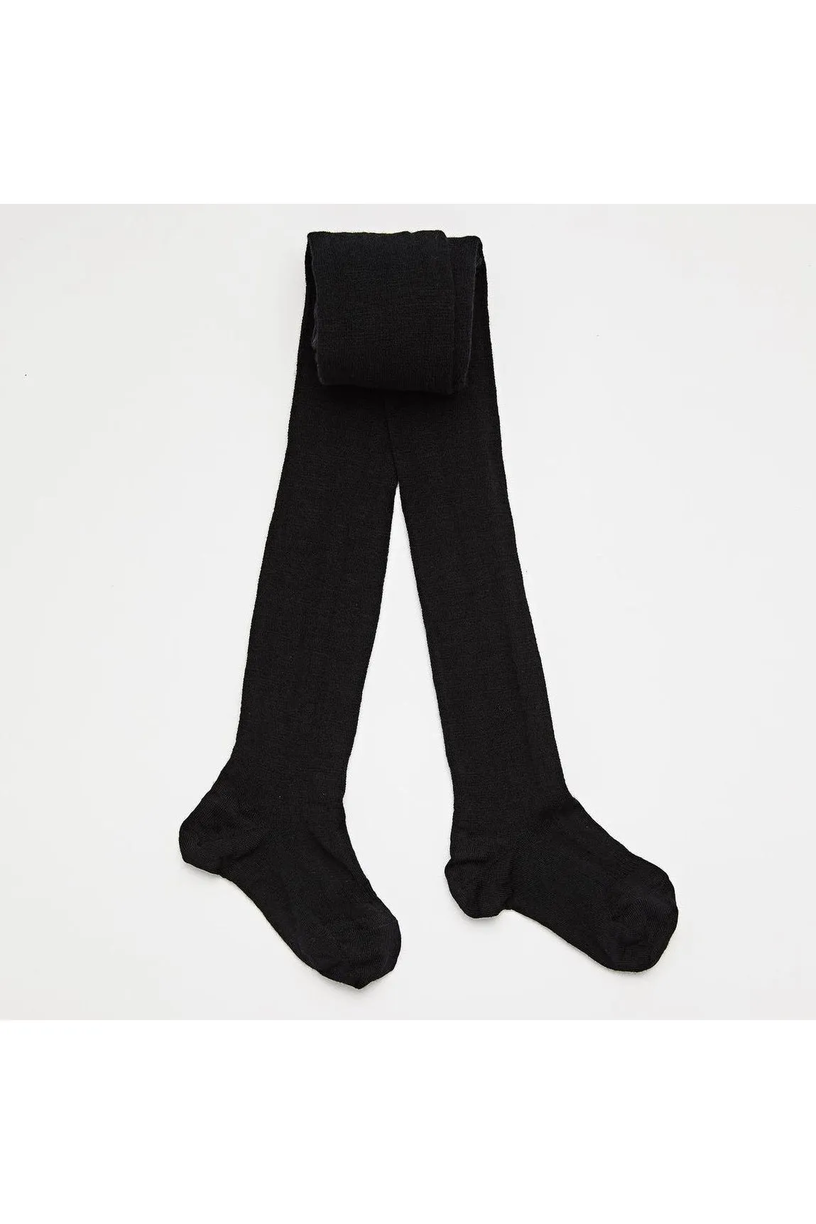 Lamington - Merino Wool Tights - Plain - Charcoal