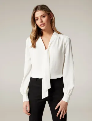 Lee Removable Tie Blouse