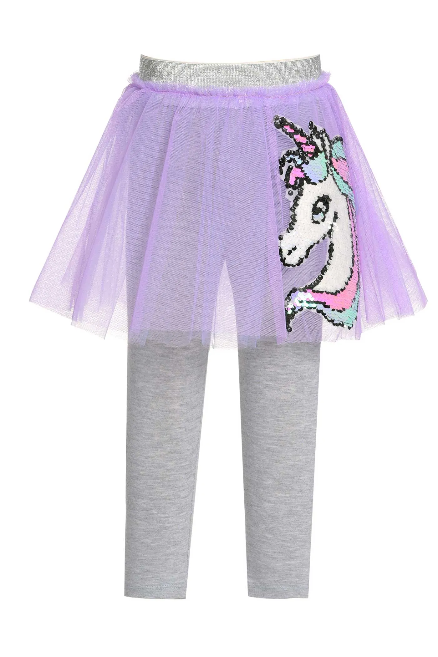 Little Girls Unicorn Tights Skeggings