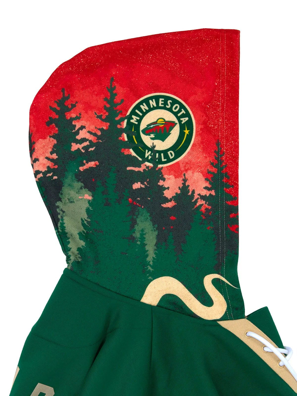 Minnesota Wild Lace-Up Hoodie