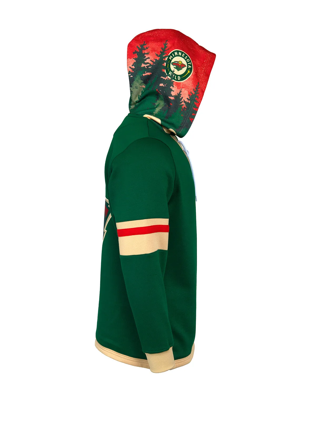 Minnesota Wild Lace-Up Hoodie