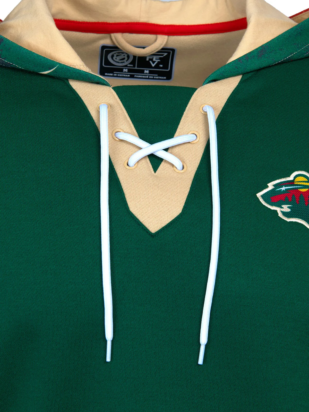 Minnesota Wild Lace-Up Hoodie