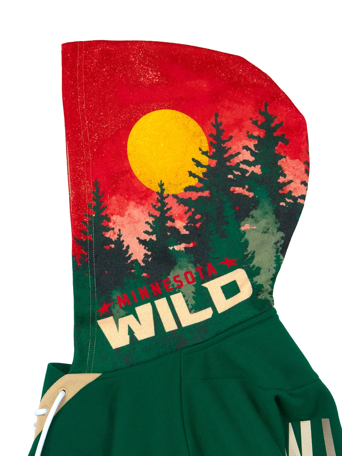 Minnesota Wild Lace-Up Hoodie