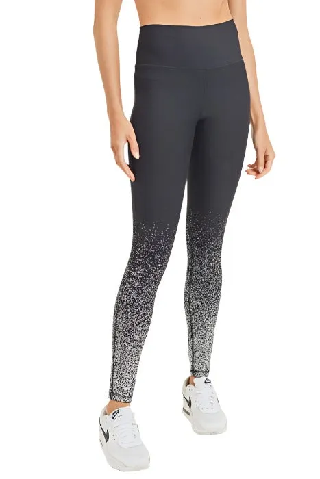 Mono B Silver Raindrop Highwaist Legging APH2792