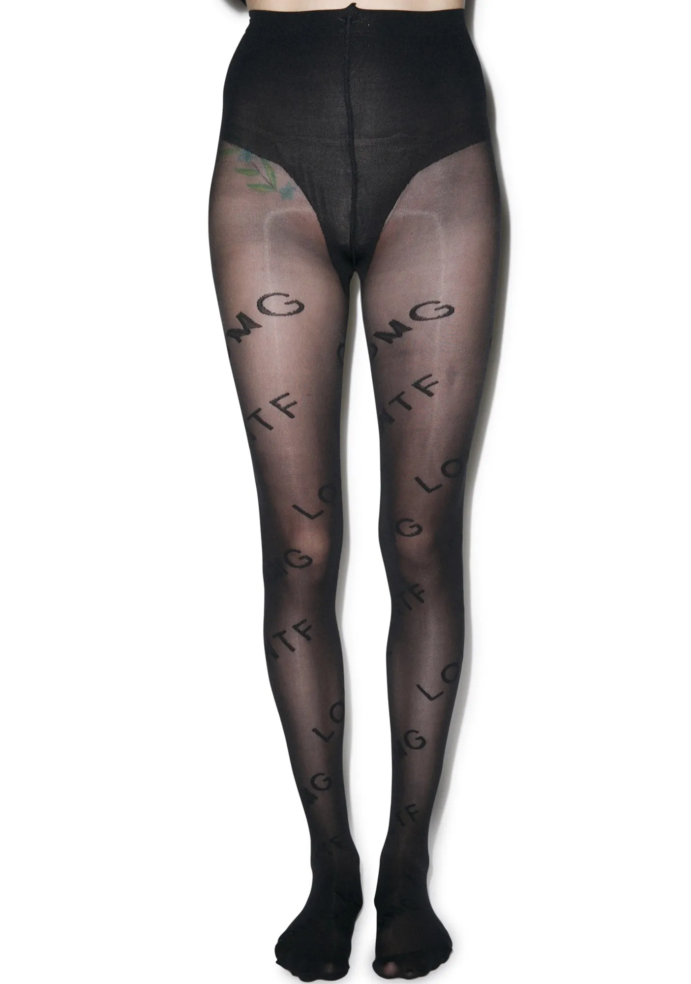 Motif Word Tights