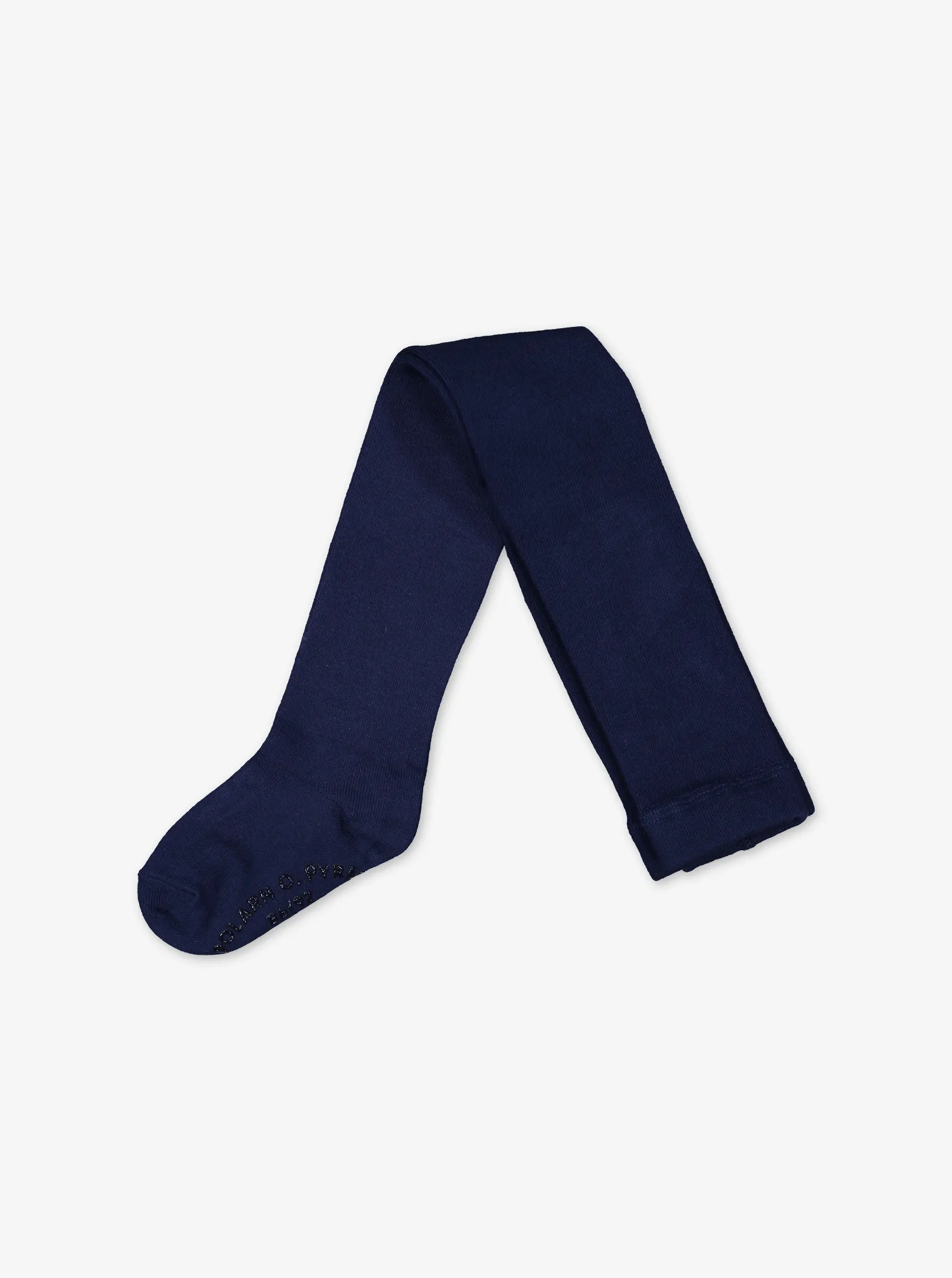 Navy Antislip  Baby Tights