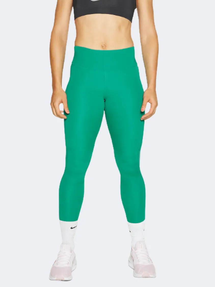 Nike Df Fast Women Running Tight Neptune Green/Silver