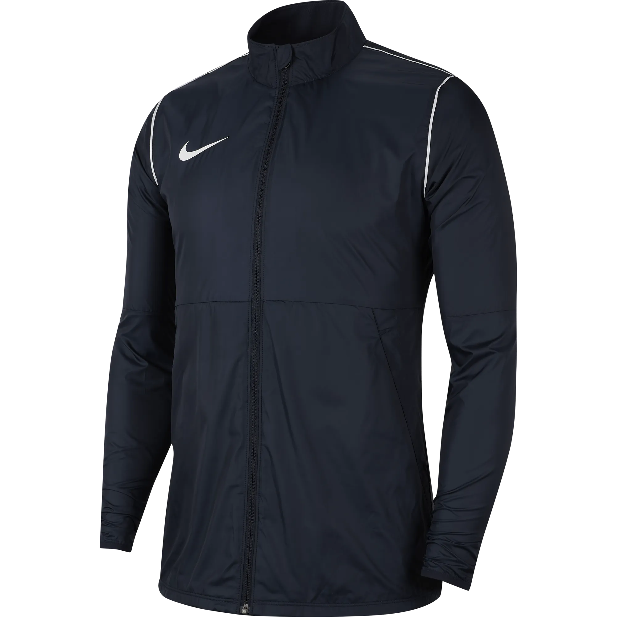 Nike Park 20 Rain Jacket - Youth - Obsidian / White