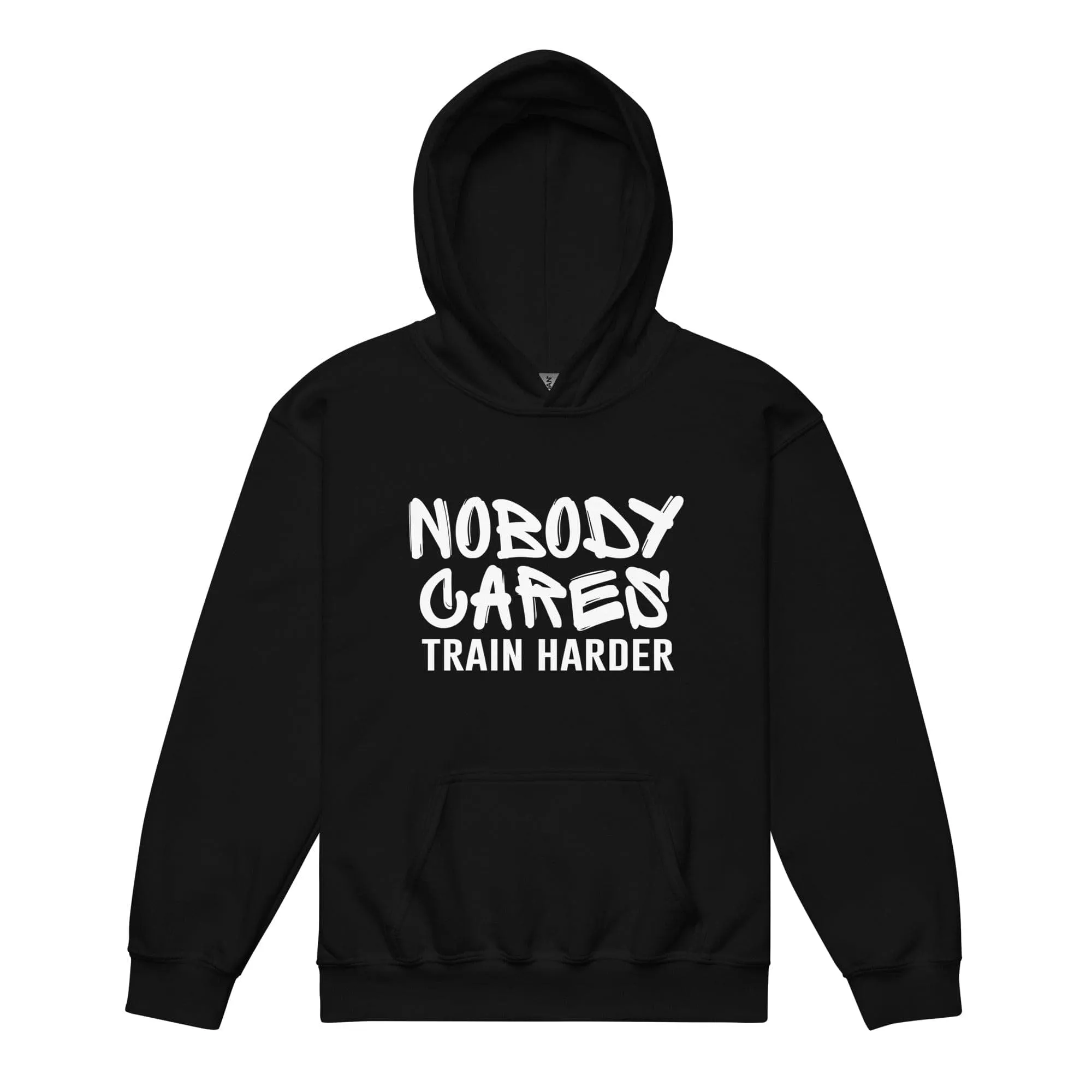 Nobody Cares Train Harder - Youth Hoodie