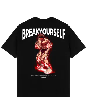 Nysekai "Baki X Breakyourself - BAKI" Oversized T-Shirt