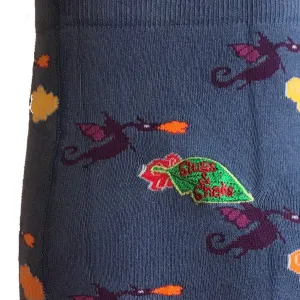 Organic Cotton Flying Dragon Tights