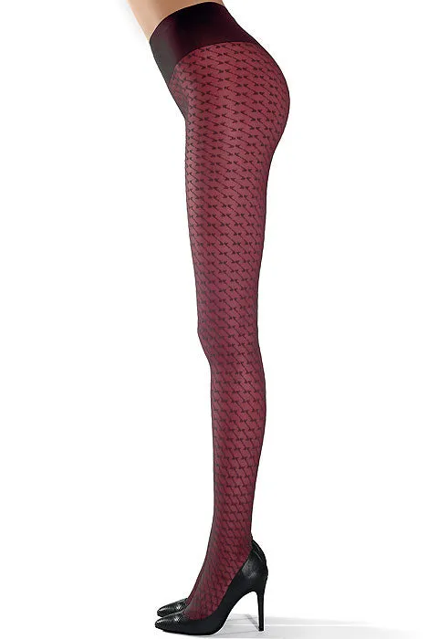 Oroblu Lucy Geometric Sheer Tights