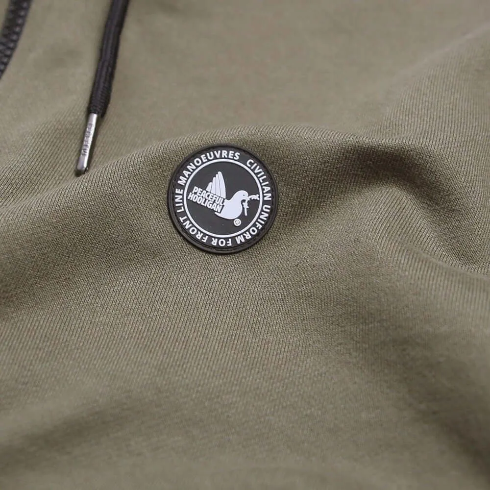 Peaceful Hooligan BAIL Hoodie Olive