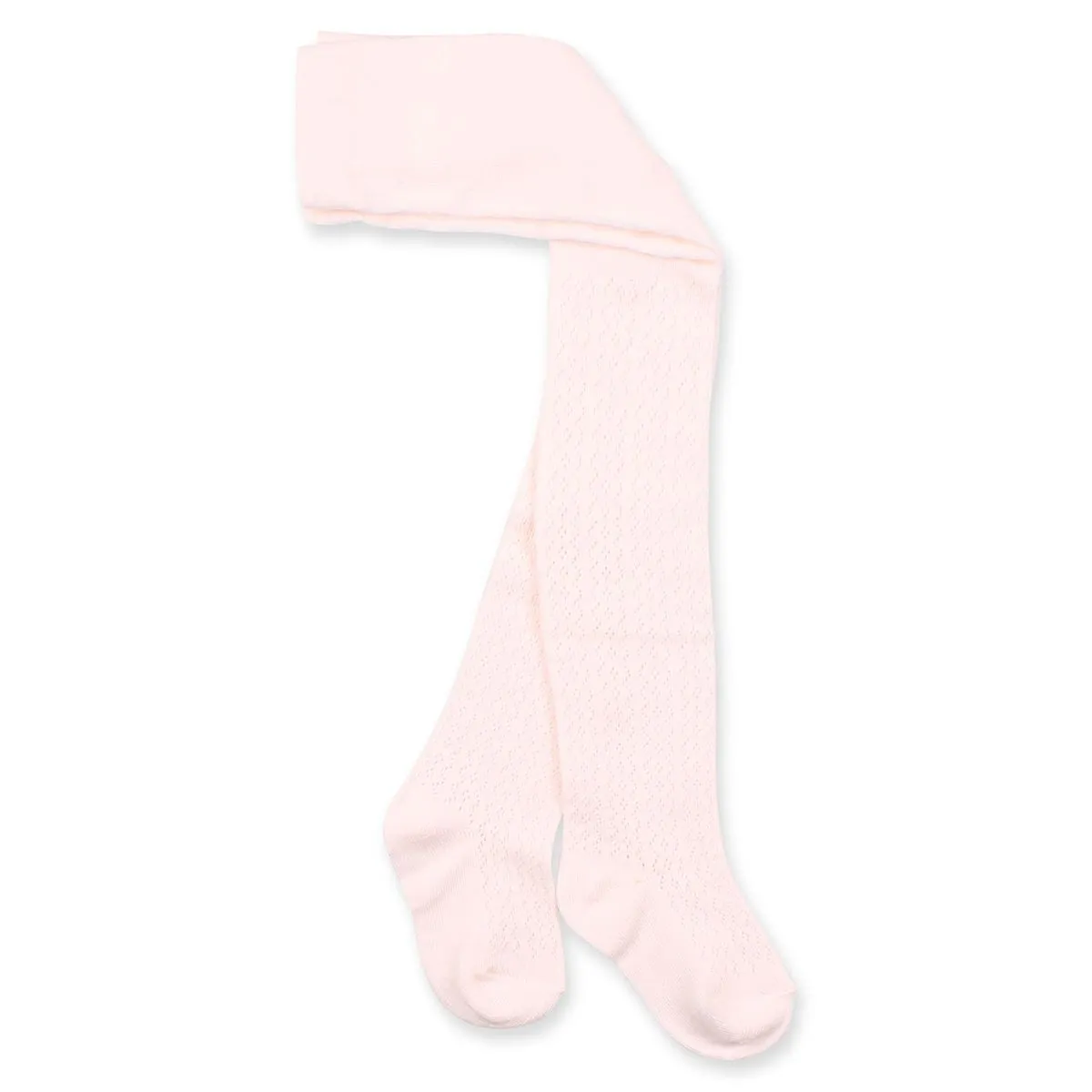 Pointelle Pink Tights