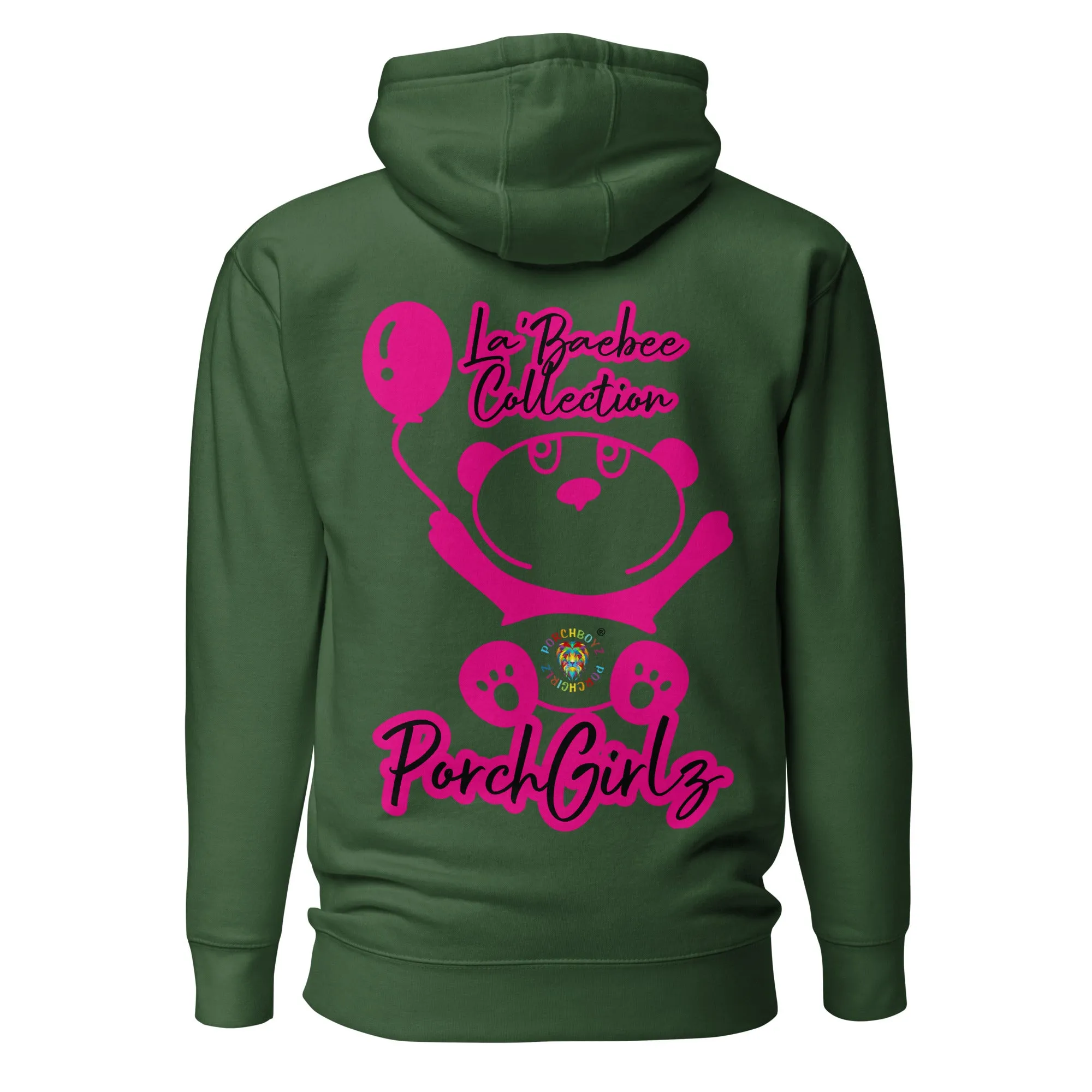 Porchgirlz "La'Baebee" Collection Embroidered Unisex Hoodie