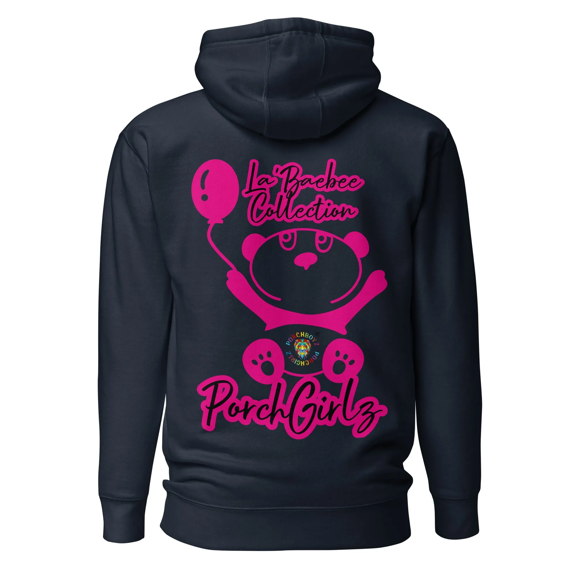 Porchgirlz "La'Baebee" Collection Embroidered Unisex Hoodie