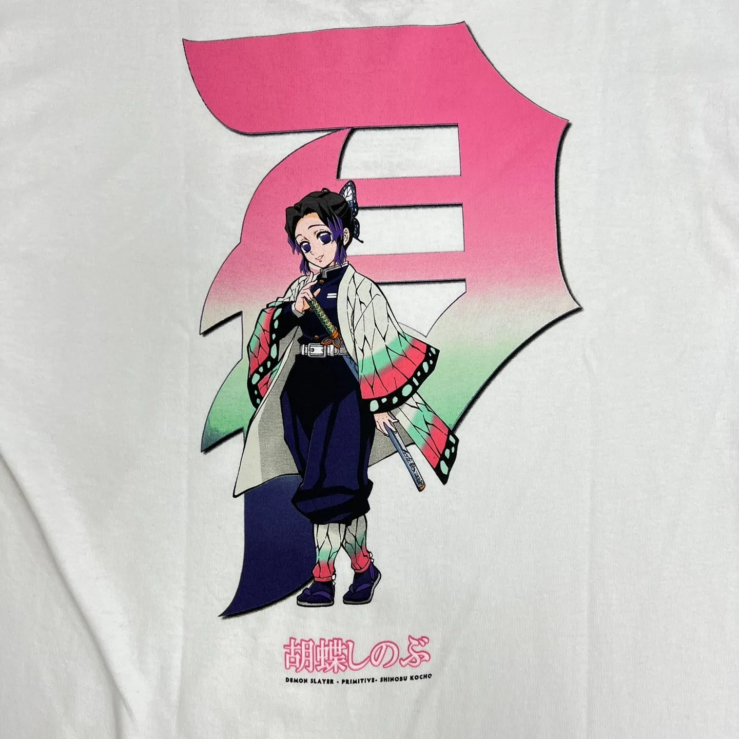 Primitive X Demon Slayer Shinobu Dirty P T-Shirt