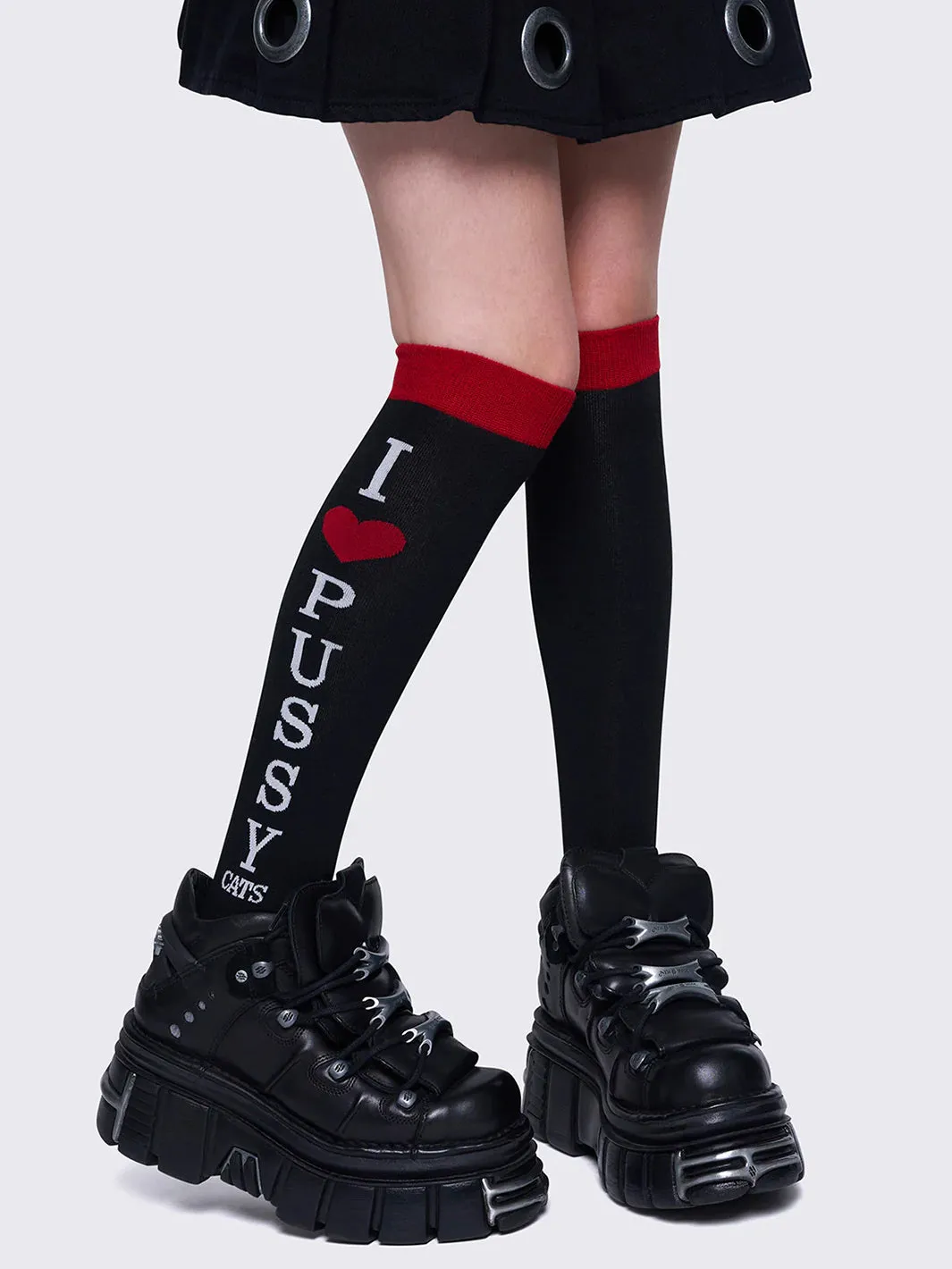 PUSSYCATS THIGH HIGH SOCKS