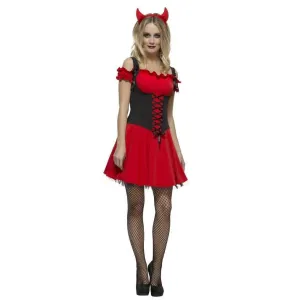 Red Fever Wicked Devil Costume