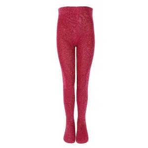 RED LUREX TIGHTS