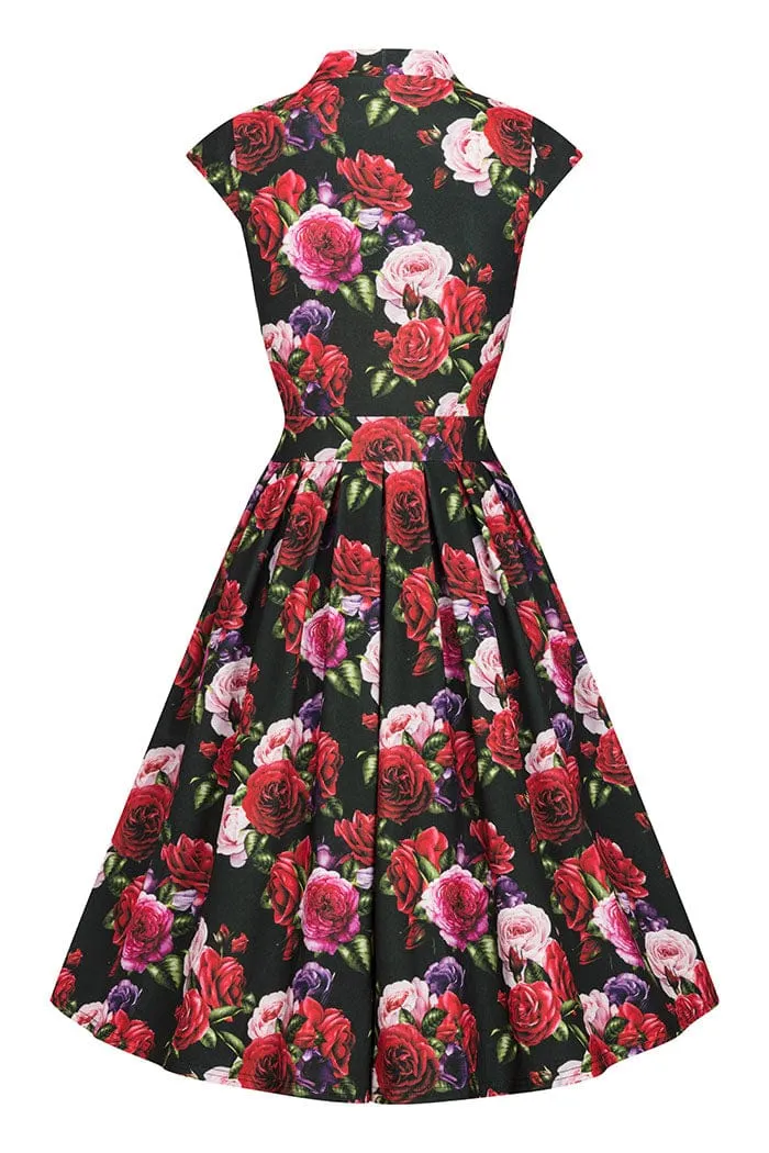 Red Roses Eva Dress size 10 only