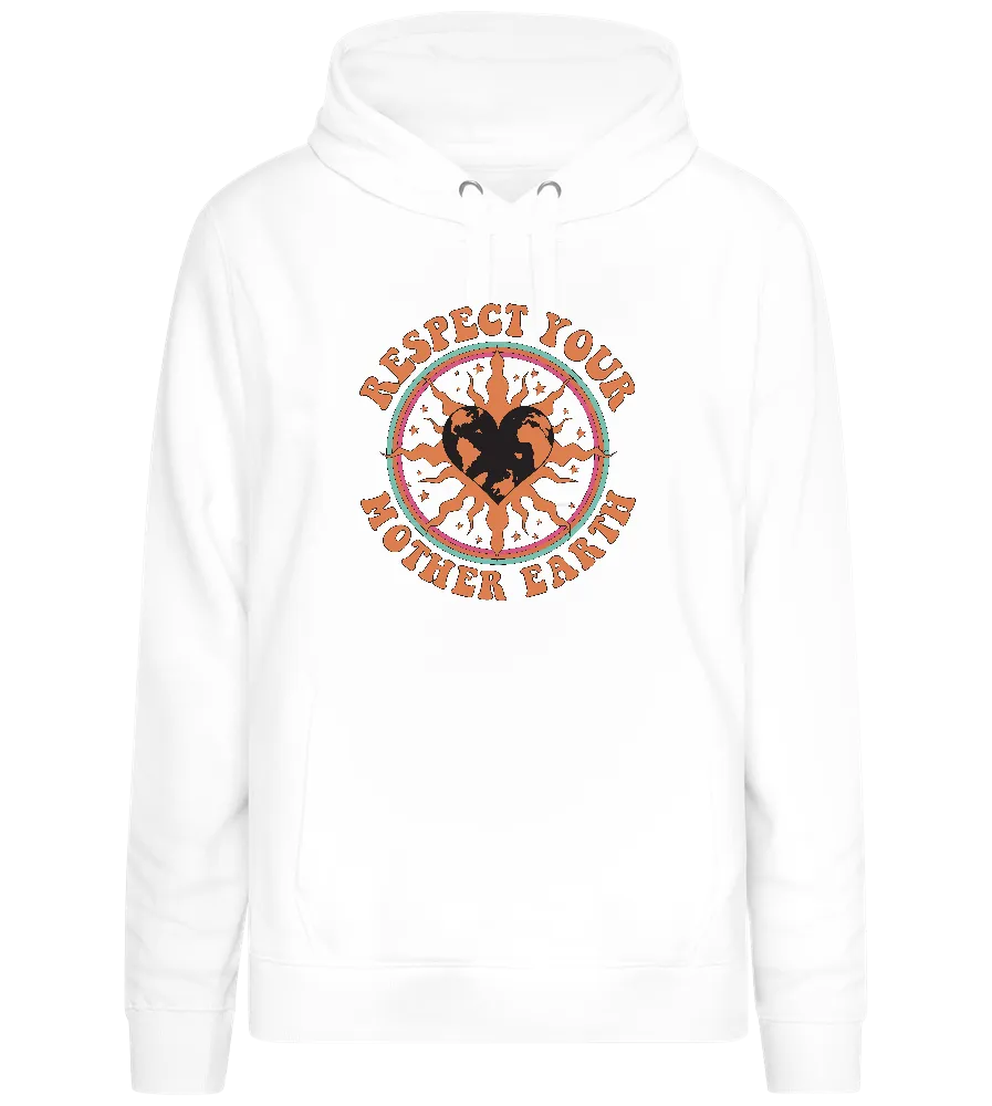 Respect Mother Earth Design - Premium women's hoodie