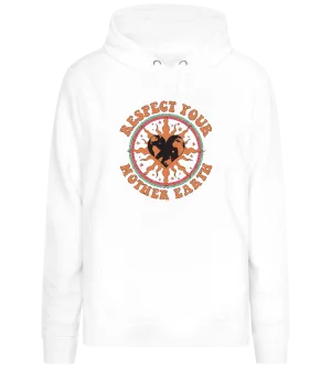 Respect Mother Earth Design - Premium women's hoodie