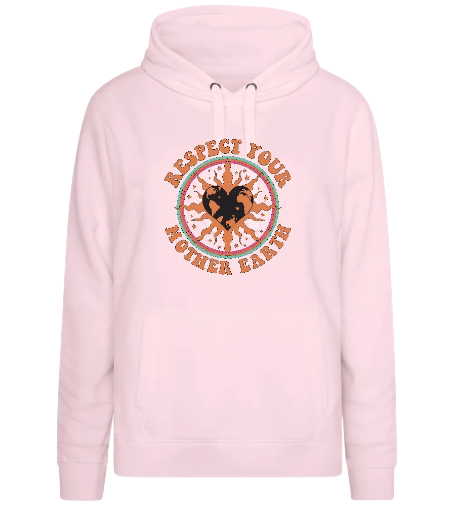 Respect Mother Earth Design - Premium women's hoodie