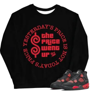 Retro 4 Red Thunder Sweater